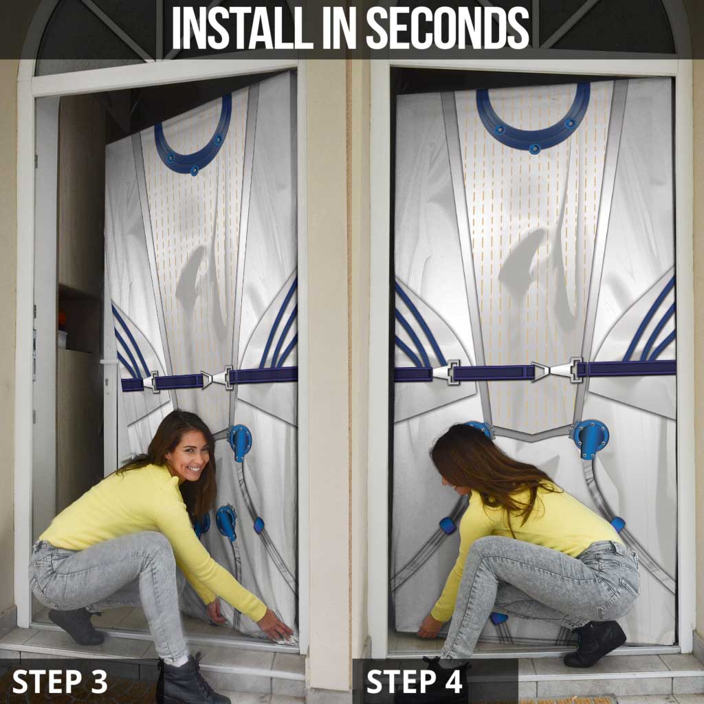 Astronaut Door Cover Space Diving Suit - Wonder Print Shop