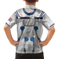 Personalized Astronaut Family Matching Long Sleeve Bodycon Dress and Hawaiian Shirt Space Diving Suit - Wonder Print Shop