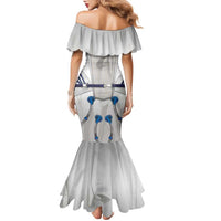 Personalized Astronaut Family Matching Mermaid Dress and Hawaiian Shirt Space Diving Suit - Wonder Print Shop