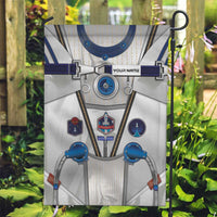 Personalized Astronaut Garden Flag Space Diving Suit - Wonder Print Shop