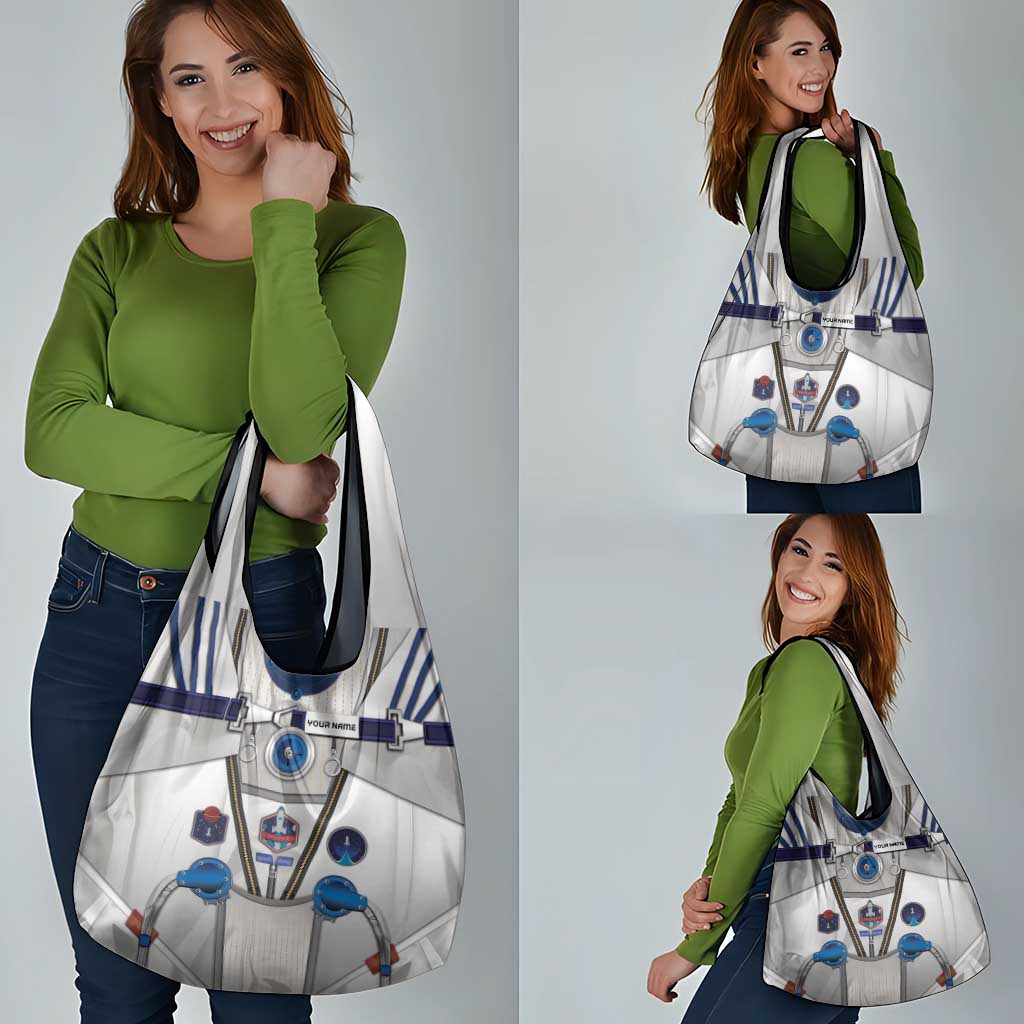 Personalized Astronaut Grocery Bag Space Diving Suit - Wonder Print Shop