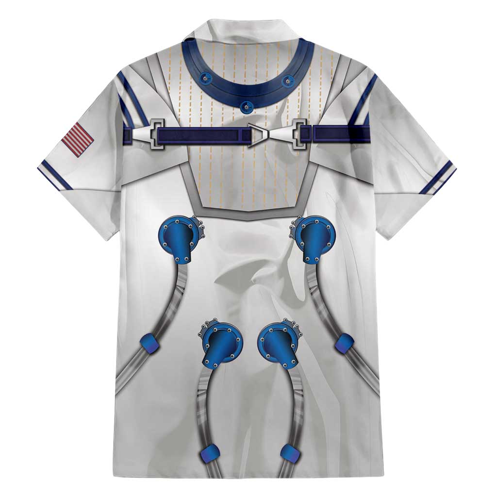 Personalized Astronaut Hawaiian Shirt Space Diving Suit - Wonder Print Shop