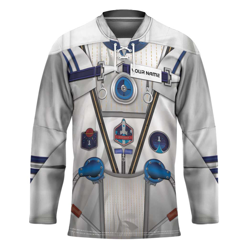 Personalized Astronaut Hockey Jersey Space Diving Suit - Wonder Print Shop