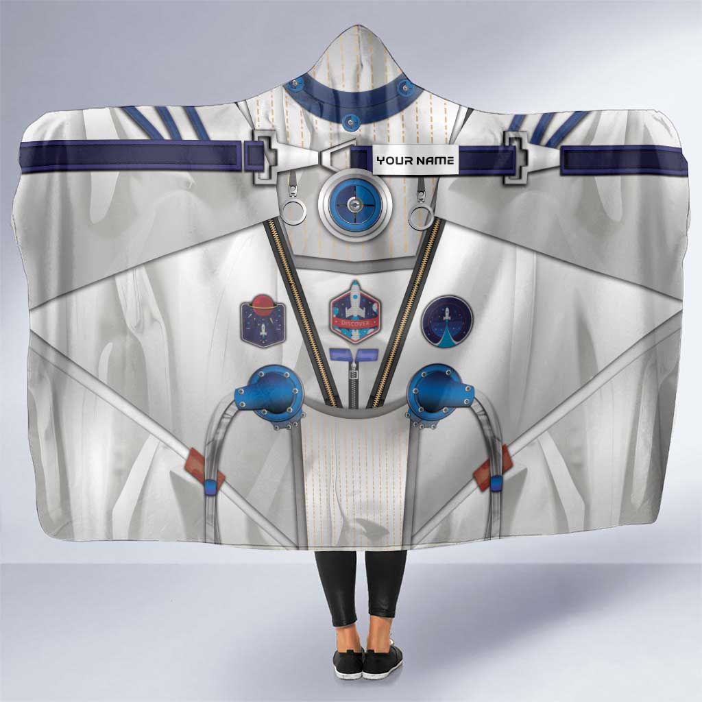 Personalized Astronaut Hooded Blanket Space Diving Suit - Wonder Print Shop
