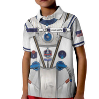 Personalized Astronaut Kid Polo Shirt Space Diving Suit - Wonder Print Shop