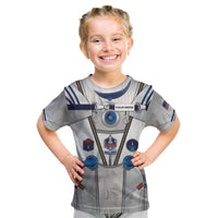 Personalized Astronaut Kid T Shirt Space Diving Suit - Wonder Print Shop