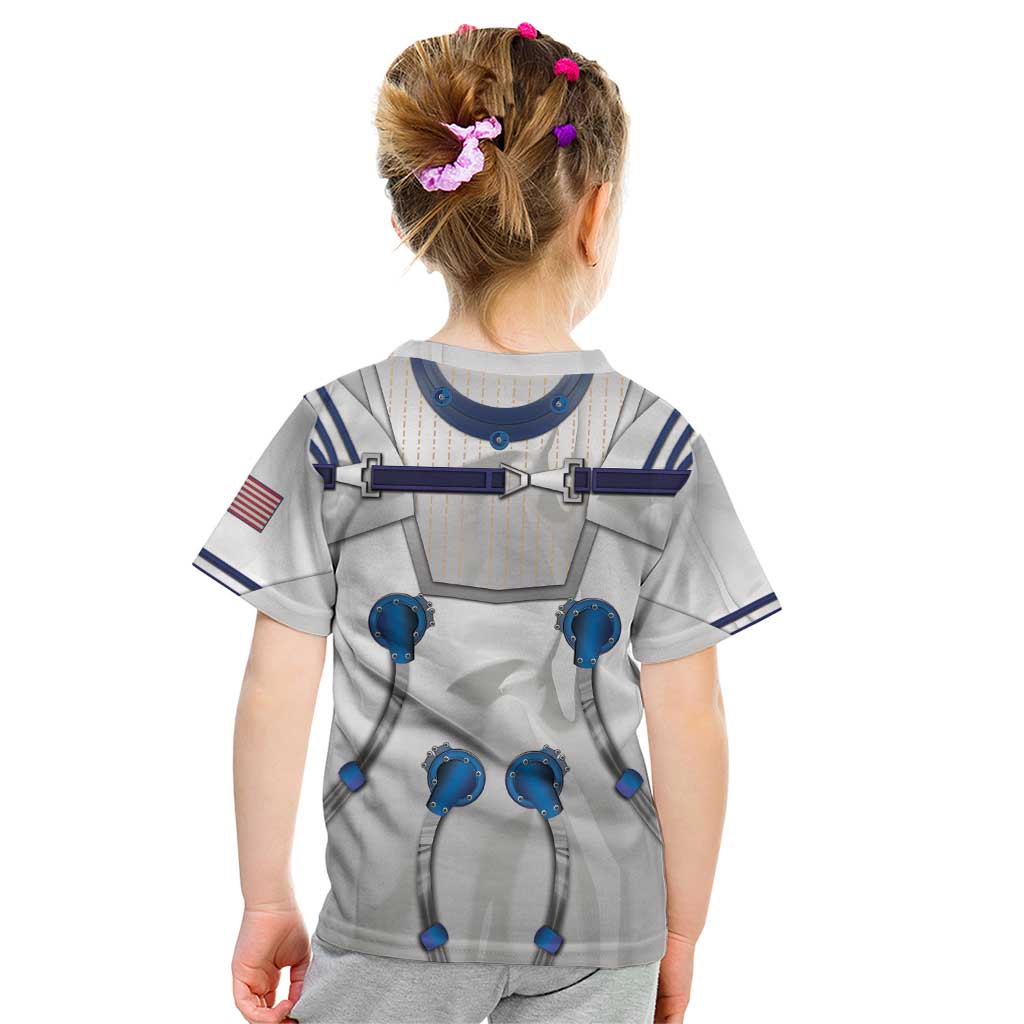 Personalized Astronaut Kid T Shirt Space Diving Suit - Wonder Print Shop