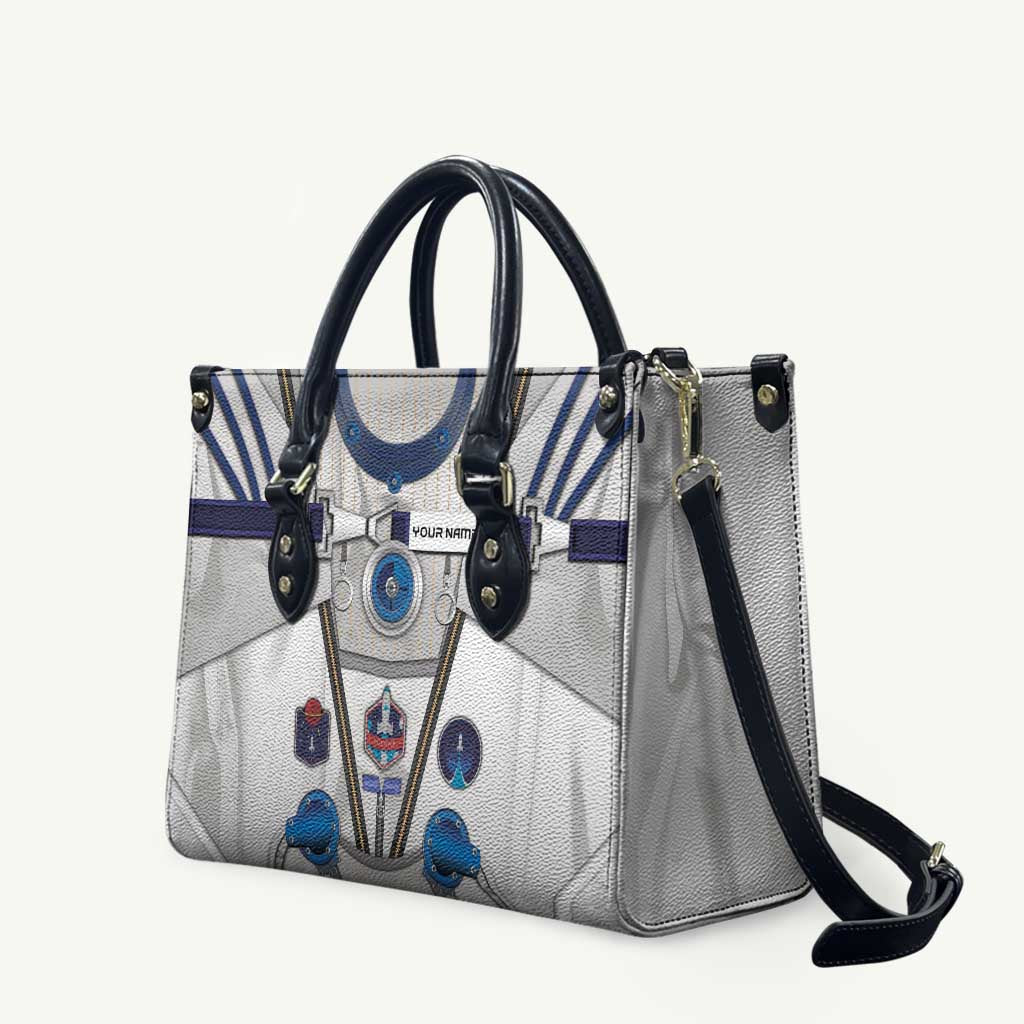 Personalized Astronaut Leather Bag Space Diving Suit - Wonder Print Shop