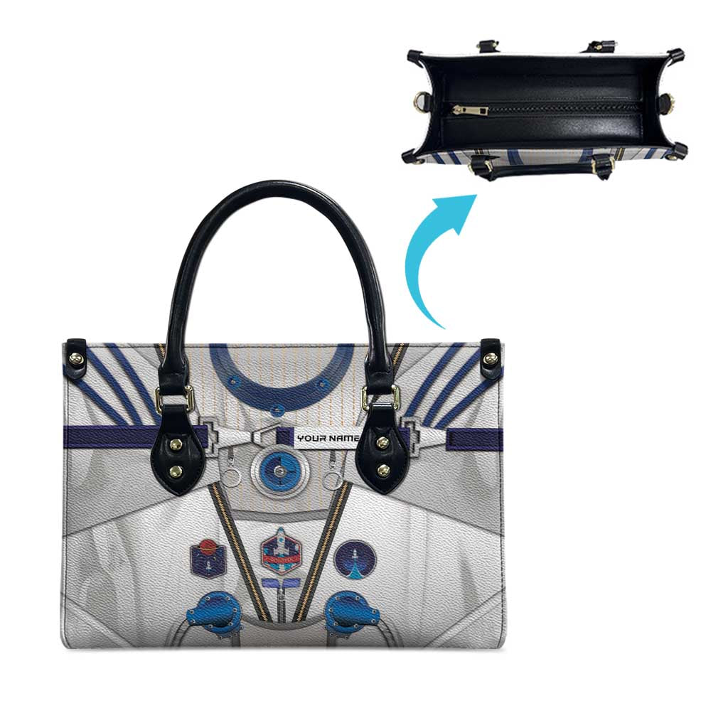 Personalized Astronaut Leather Bag Space Diving Suit - Wonder Print Shop