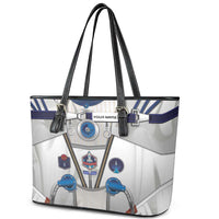Personalized Astronaut Leather Tote Bag Space Diving Suit - Wonder Print Shop
