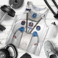 Personalized Astronaut Men Tank Top Space Diving Suit - Wonder Print Shop