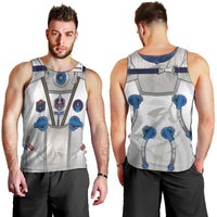 Personalized Astronaut Men Tank Top Space Diving Suit - Wonder Print Shop