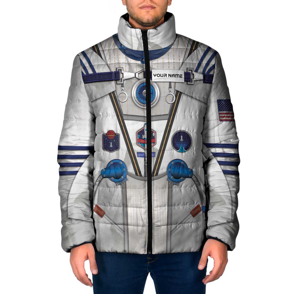 Personalized Astronaut Padded Jacket Space Diving Suit - Wonder Print Shop
