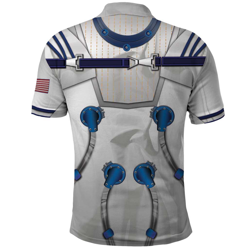 Personalized Astronaut Polo Shirt Space Diving Suit - Wonder Print Shop