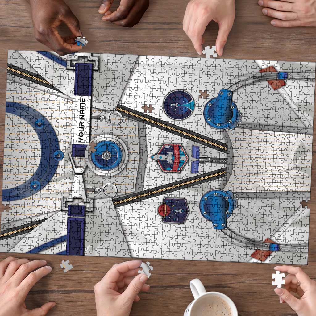 Personalized Astronaut Puzzle Space Diving Suit - Wonder Print Shop