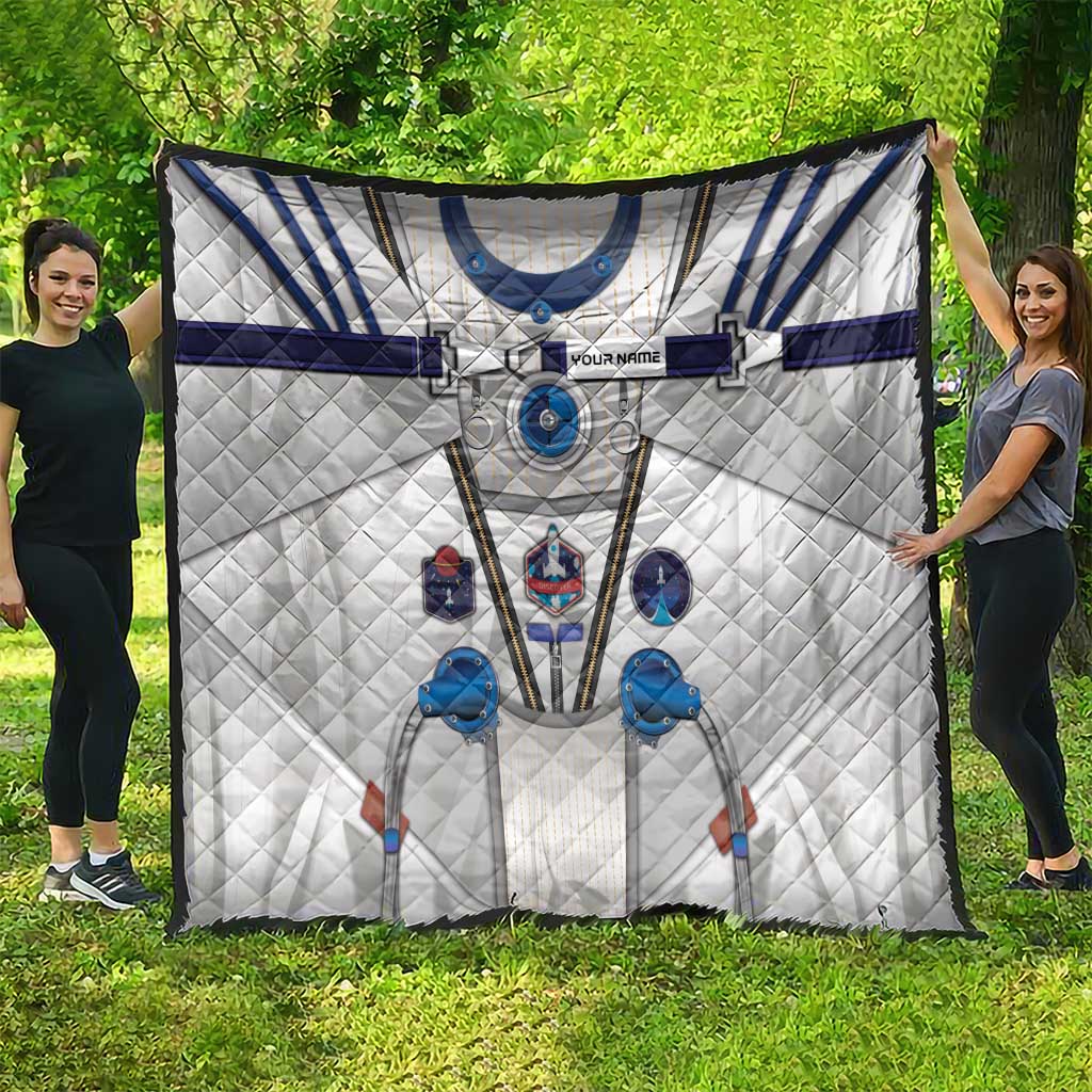 Personalized Astronaut Quilt Space Diving Suit - Wonder Print Shop