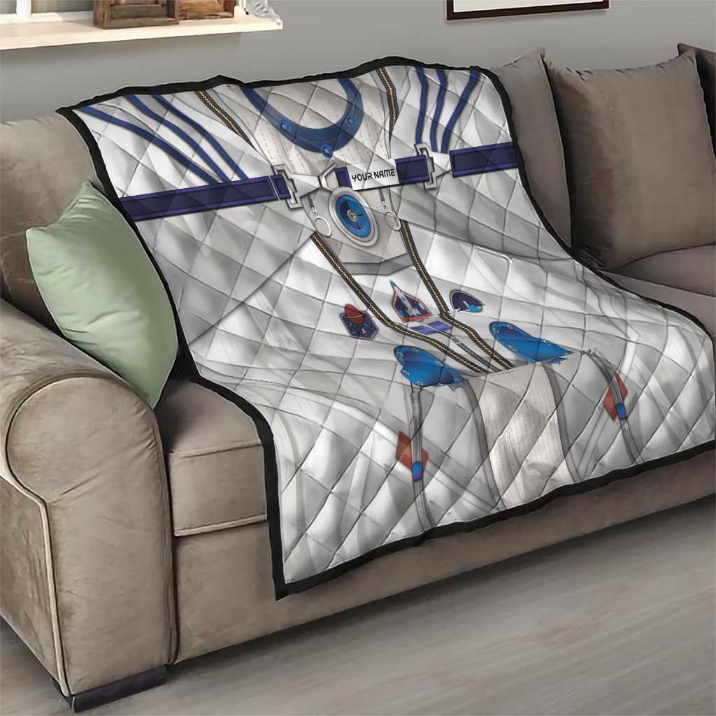 Personalized Astronaut Quilt Space Diving Suit - Wonder Print Shop