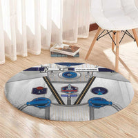 Personalized Astronaut Round Carpet Space Diving Suit - Wonder Print Shop