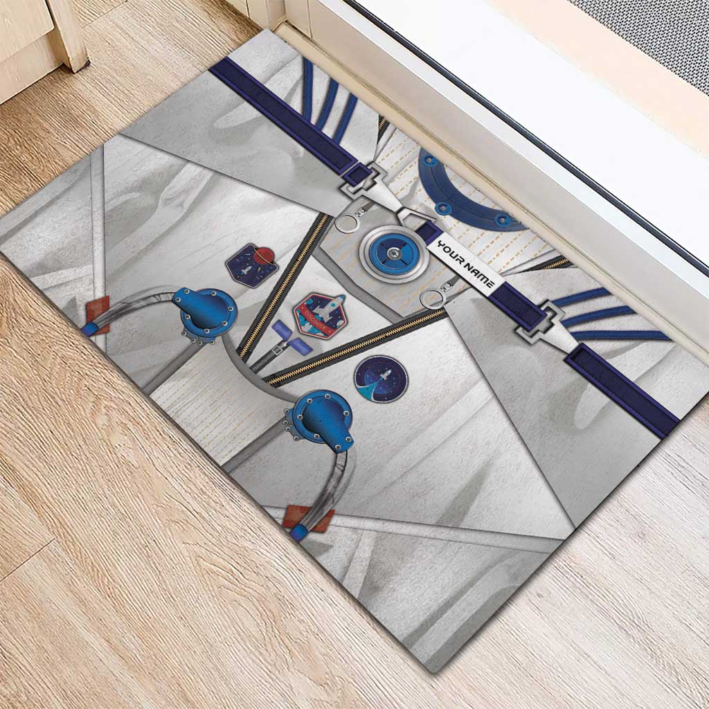 Personalized Astronaut Rubber Doormat Space Diving Suit - Wonder Print Shop
