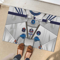 Personalized Astronaut Rubber Doormat Space Diving Suit - Wonder Print Shop