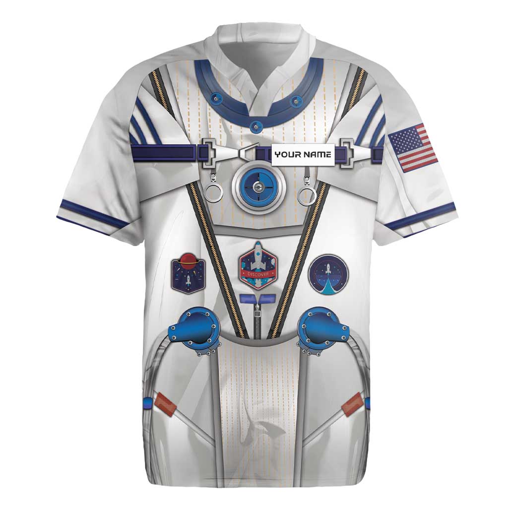Personalized Astronaut Rugby Jersey Space Diving Suit - Wonder Print Shop