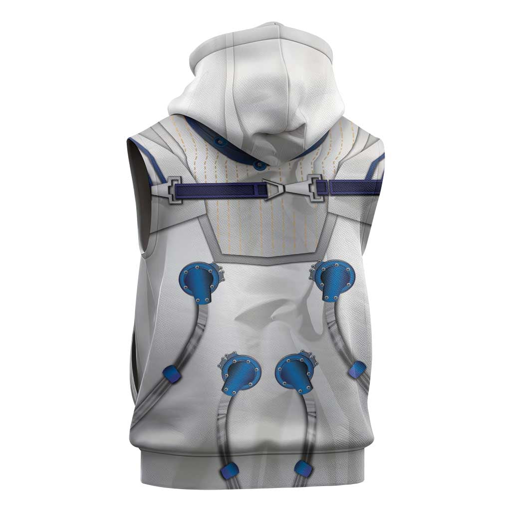 Personalized Astronaut Sleeveless Hoodie Space Diving Suit - Wonder Print Shop