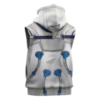 Personalized Astronaut Sleeveless Hoodie Space Diving Suit - Wonder Print Shop