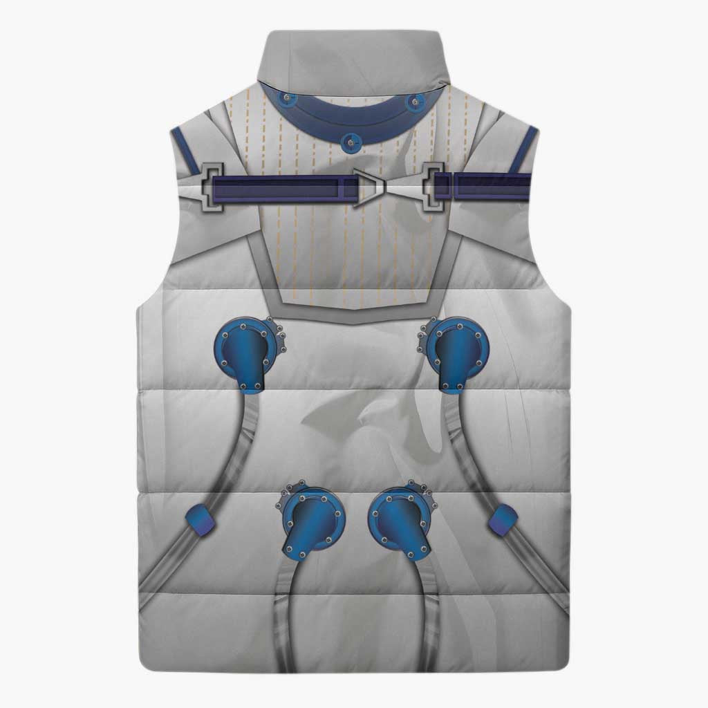 Personalized Astronaut Sleeveless Puffer Jacket Space Diving Suit - Wonder Print Shop