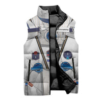 Personalized Astronaut Sleeveless Puffer Jacket Space Diving Suit - Wonder Print Shop