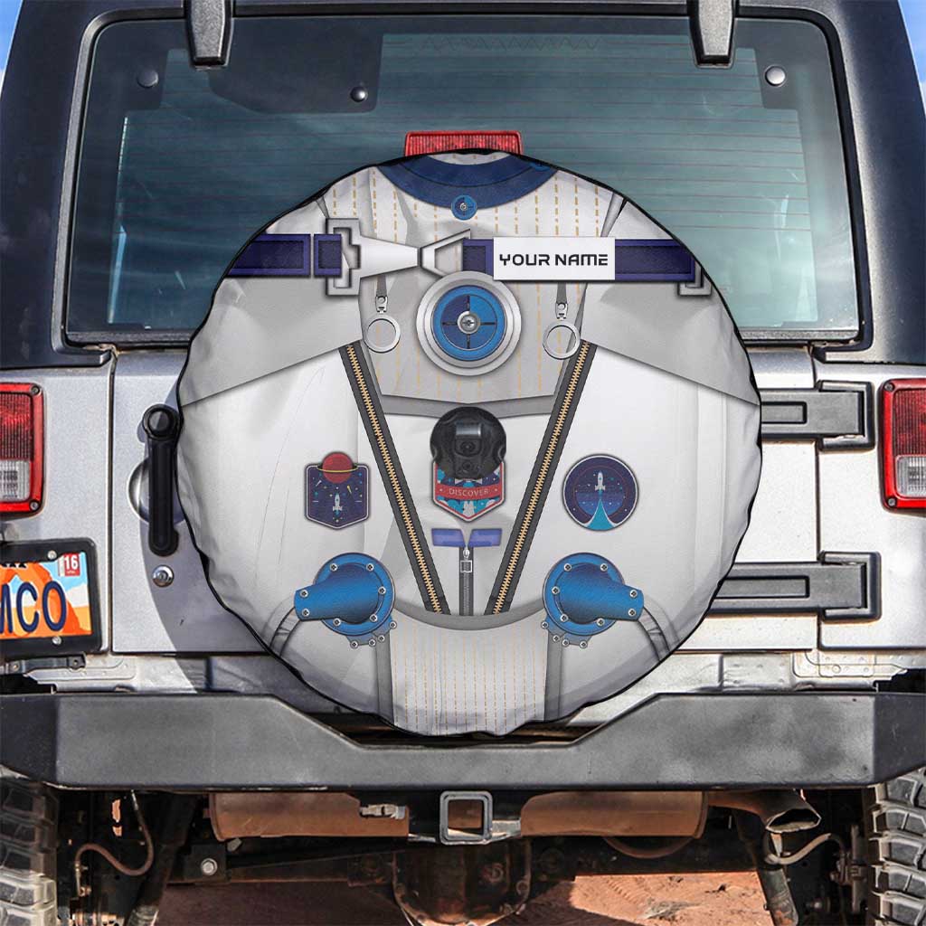 Personalized Astronaut Spare Tire Cover Space Diving Suit - Wonder Print Shop