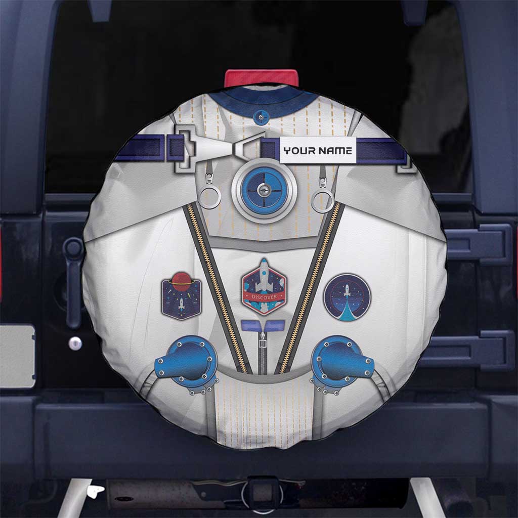 Personalized Astronaut Spare Tire Cover Space Diving Suit - Wonder Print Shop