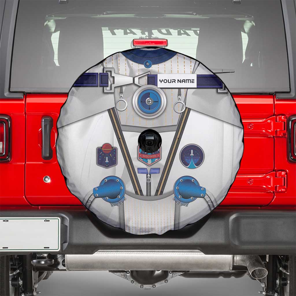 Personalized Astronaut Spare Tire Cover Space Diving Suit - Wonder Print Shop