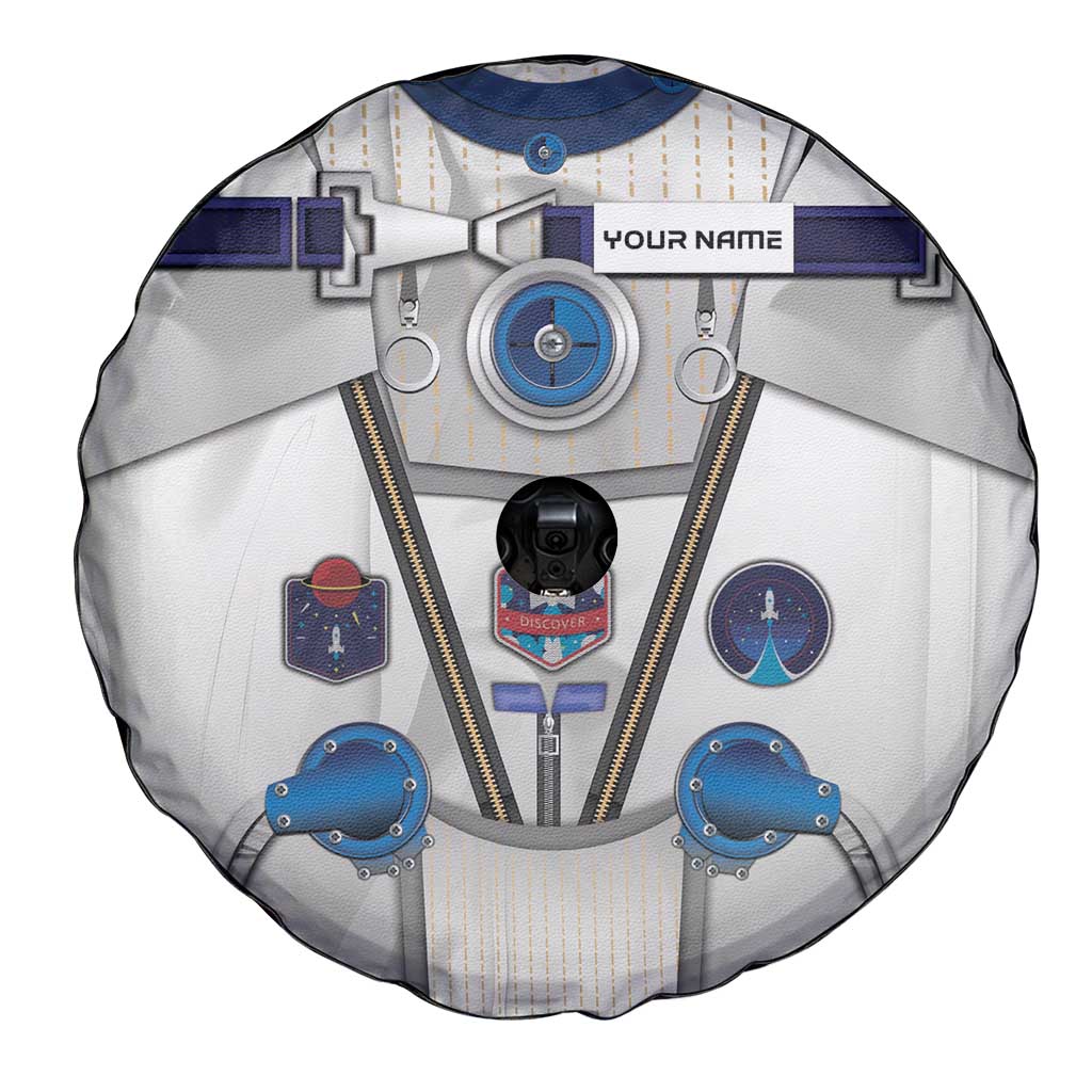 Personalized Astronaut Spare Tire Cover Space Diving Suit - Wonder Print Shop