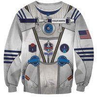 Personalized Astronaut Sweatshirt Space Diving Suit - Wonder Print Shop