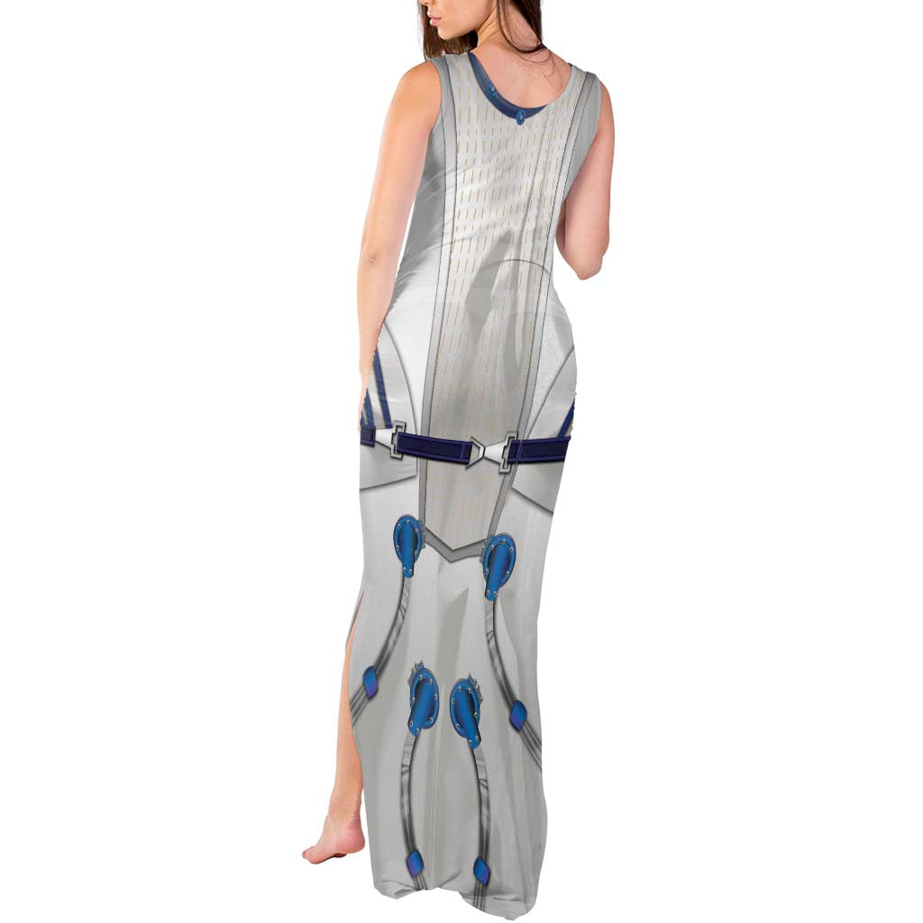 Personalized Astronaut Tank Maxi Dress Space Diving Suit - Wonder Print Shop