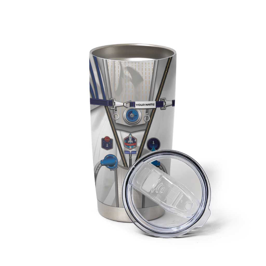 Personalized Astronaut Tumbler Cup Space Diving Suit - Wonder Print Shop