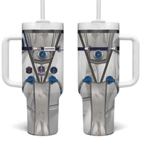 Personalized Astronaut Tumbler With Handle Space Diving Suit - Wonder Print Shop