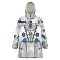 Personalized Astronaut Wearable Blanket Hoodie Space Diving Suit - Wonder Print Shop