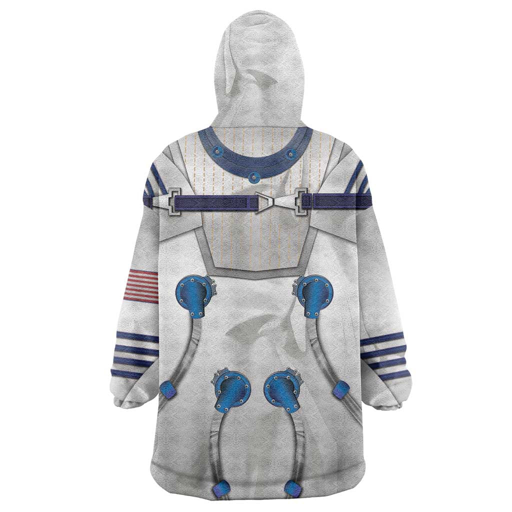 Personalized Astronaut Wearable Blanket Hoodie Space Diving Suit - Wonder Print Shop