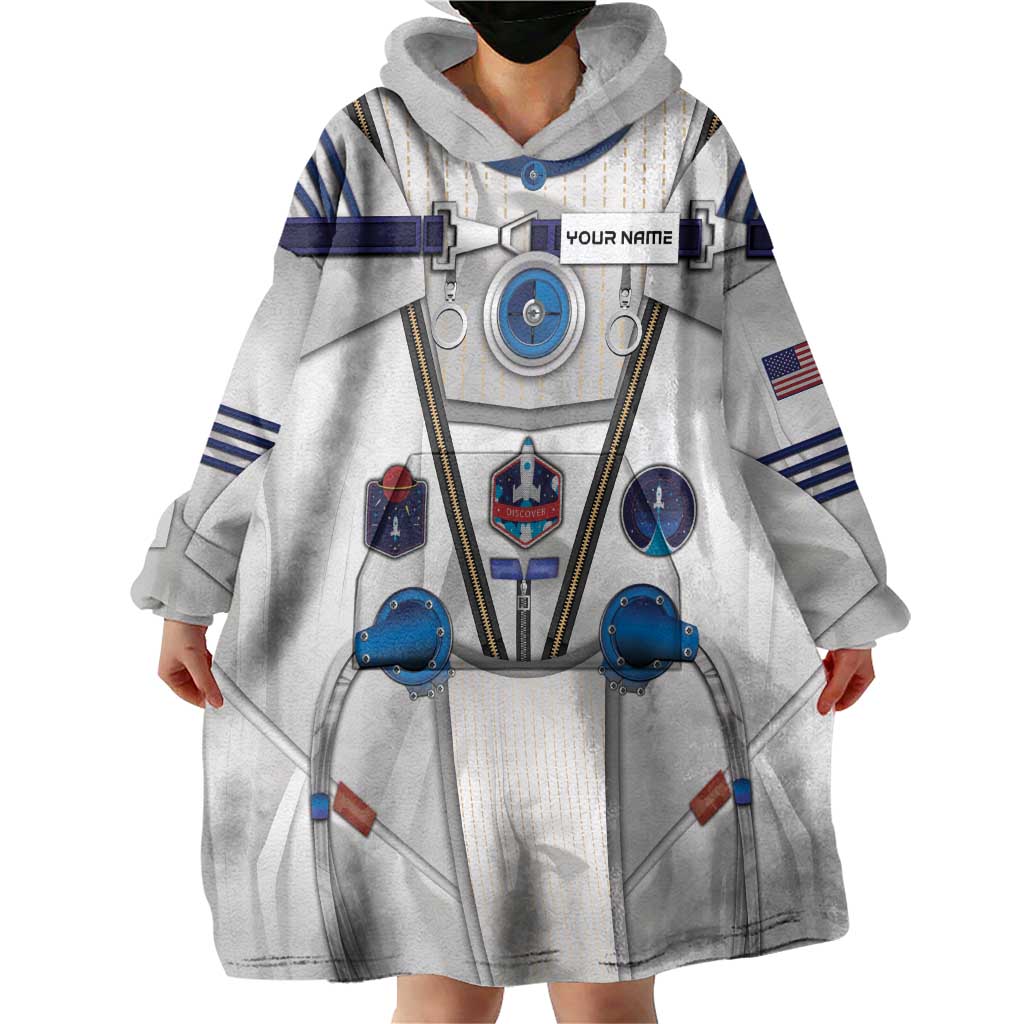 Personalized Astronaut Wearable Blanket Hoodie Space Diving Suit - Wonder Print Shop