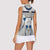 Personalized Astronaut Women Sleeveless Polo Shirt Space Diving Suit - Wonder Print Shop