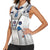 Personalized Astronaut Women Sleeveless Polo Shirt Space Diving Suit - Wonder Print Shop