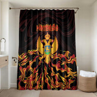 Montenegro Bathroom Set Coat Of Arms Fire Style - Wonder Print Shop