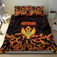 Montenegro Bedding Set Coat Of Arms Fire Style - Wonder Print Shop