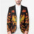 Personalized Montenegro Blazer Coat Of Arms Fire Style - Wonder Print Shop