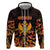 Personalized Montenegro Hoodie Coat Of Arms Fire Style - Wonder Print Shop
