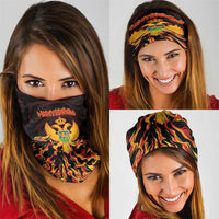 Montenegro Neck Gaiter Coat Of Arms Fire Style - Wonder Print Shop