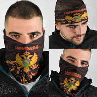 Montenegro Neck Gaiter Coat Of Arms Fire Style - Wonder Print Shop