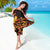 Montenegro Sarong Coat Of Arms Fire Style - Wonder Print Shop