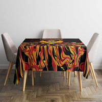 Montenegro Tablecloth Coat Of Arms Fire Style - Wonder Print Shop